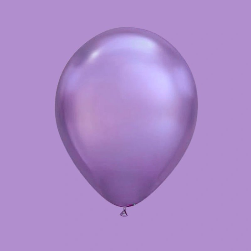 Globo de Látex Morado con Helio